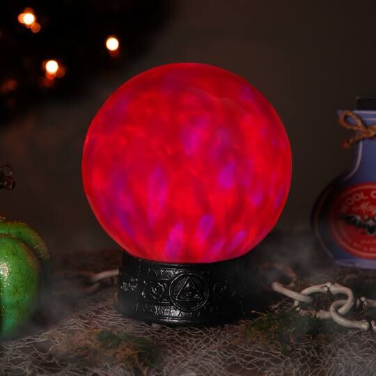 8" LED Lighted Mystical Crystal Ball with Sound